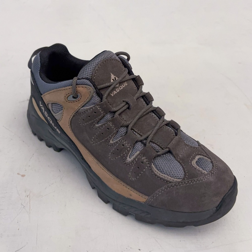 Vasque Youth Hiking Shoes Size 6 7232 M Leather Low Top Trail Sneakers